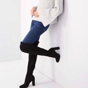 Steve Madden Emotions Stretch Over The Knee Boot